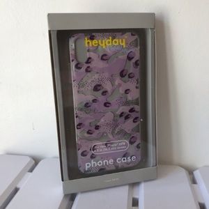 NWT Heyday purple camo IPhone 2018 case 6.5 in screen